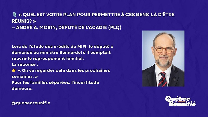 Québec Réunifié: Témoigner. Mobiliser. Réunir.