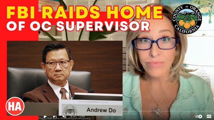 FBI RAIDS HOMES of OC SUPERVISOR & DAUGHTER 👏💯👍