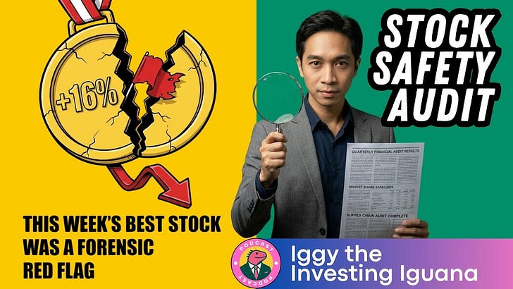 This Week's Best Stock Was a Forensic Red Flag, Iggy's Weekly Winners ...