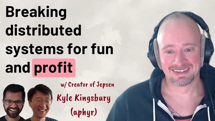 Well-known for his insightful and meticulous write-ups on testing distributed systems, Kyle (aka Aphyr) joins the show to chat about the origins of Je