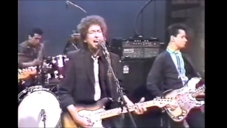 Plugz Bassist Talks Backing Bob Dylan in Raucous Letterman Performance