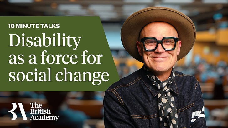 "Disability is an opportunity," says professor who received over £2.4 million in taxpayer grants