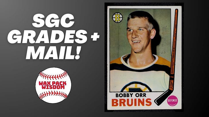 5-Card SGC Grades Reveal (Orr, Ted, Grove, etc) Plus Mail Day! Red Sox, Celtics, Set Break and More! 