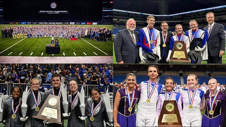 Texas UIL 2A/4A/6A State Marching Band Contests • BOA Grand National Championships