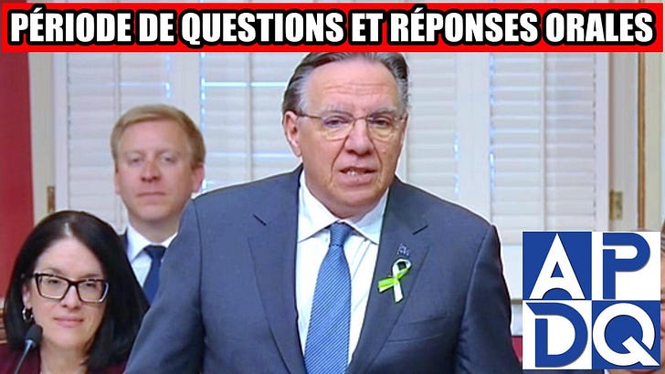 Période de questions du 17 février 2026: SAAQclic, PEQ et PL83 sous ...