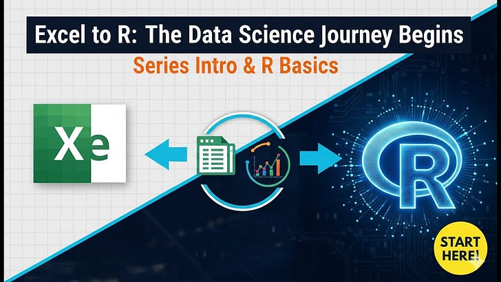 Move Seamlessly from Excel to R - 1 - by Manoj Samanta