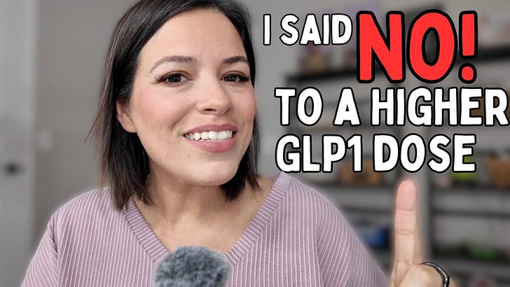 The Truth About Low Doses: Why I Didn't Keep Increasing My GLP-1 Meds