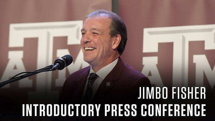Jimbo Fisher, Jedd Fisch and Why It's Best to Admit You Don't Know the Future 