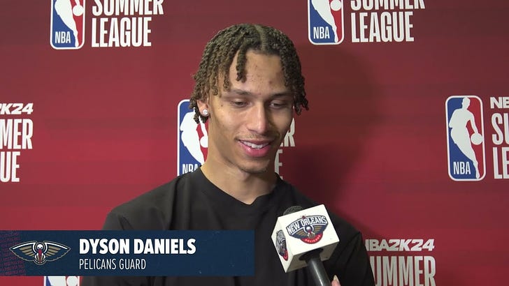 Dyson Daniels on breaking out at the 2023 NBA Summer League