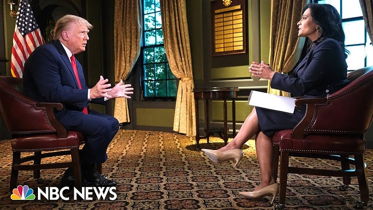 How not to interview Trump
