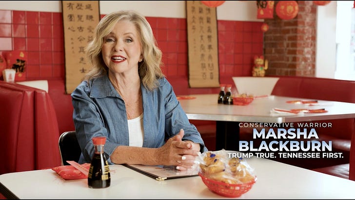 Marsha Blackburn’s Red Scare Campaign Pivots From AI to the Farmland