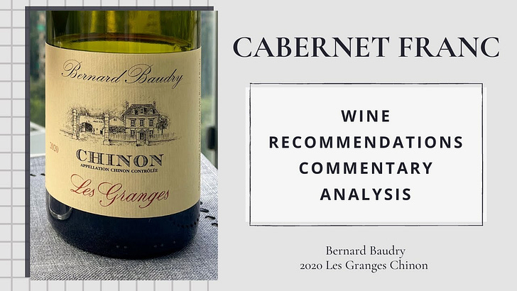 Bernard Baudry, 2020 Chinon 'Les Granges'