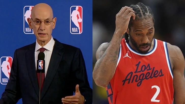 Adam Silver says the onus is on the league rather than the Clippers to prove wrongdoing in L’Affaire Kawhi Leonard
