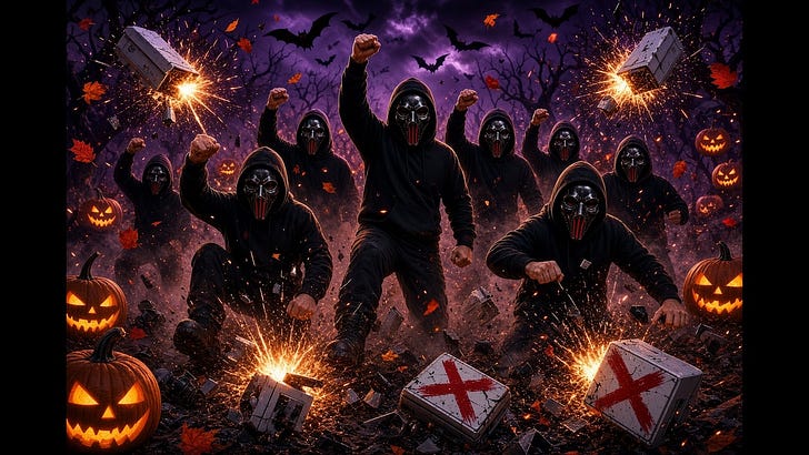 THE ONLINE CENSORSHIP WON’T LET YOU SEE THIS. Halloween "PURGE NIGHT" Plot to DESTROY Every Flock Camera Is Going VIRAL!