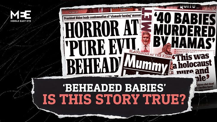 "40 beheaded babies" : How media amplified an unconfirmed story