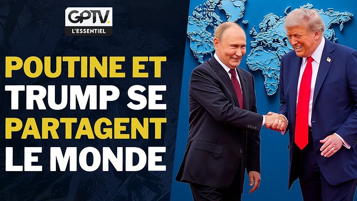 Bonne nouvelle : Poutine et Trump se partagent le monde. Trump ne veut ...