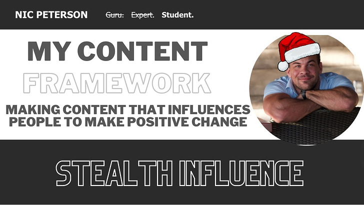 Stealth Influence: Making Powerful Content