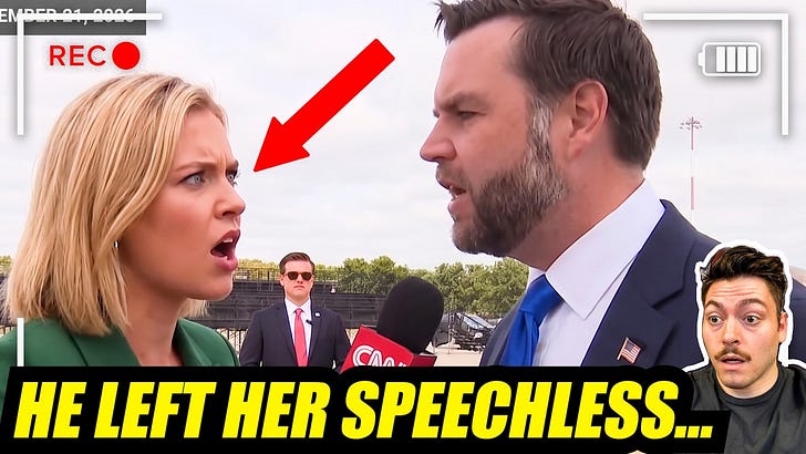 JD Vance SHUTS DOWN entitled Fake News reporter in front of the cameras