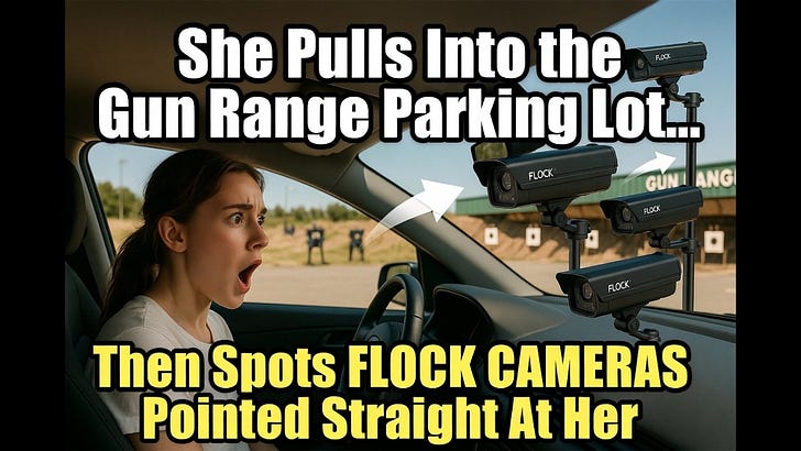 She Pulls Into the Gun Range Parking Lot… Then Spots FLOCK CAMERAS Pointed Straight At Her