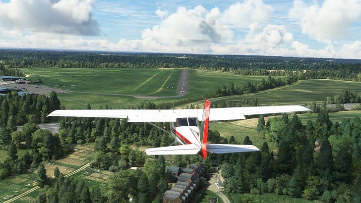 Practicing crab and sideslip crosswind landings in the Cessna 152 in ...