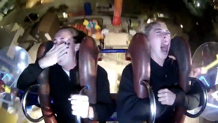 Terrified Screams Transform into Joy: Watch This Cork Woman's Viral Slingshot Ride!