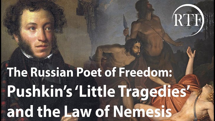 Pushkin's 'Little Tragedies' and the Law of Nemesis