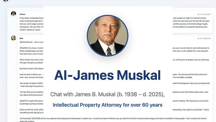 AI-Dad: Preserving Legacy Through Conversational Intelligence