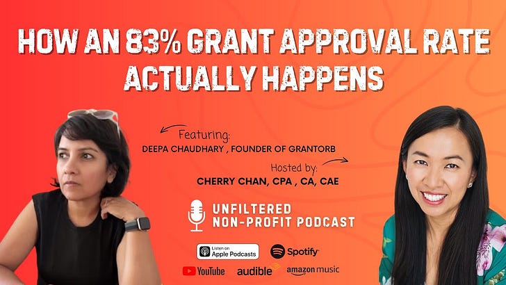 YouTube thumbnail — How an 83% grant approval rate actually happens