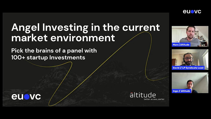 Angel Investing in the current environment | Replay available now 