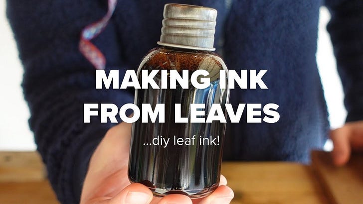 Science & Art: Making Ink - by Mercy - My Montessori House