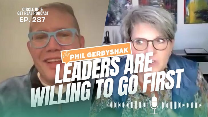 Leaders are willing to go first