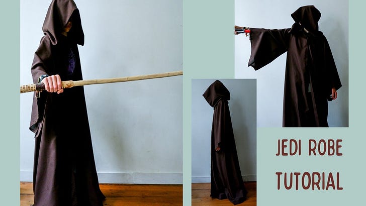 Make a Jedi Robe - by Madam Sew - The Sewist Diary