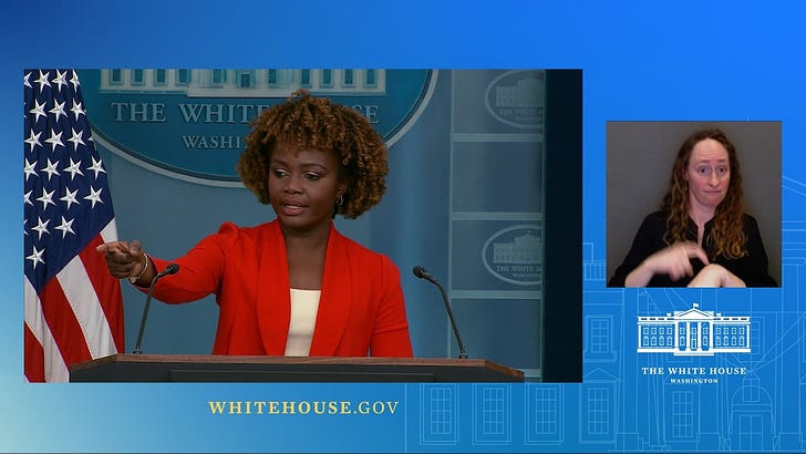 LIVE: White House Press Briefing Snubbed For Best White House Press Briefing Oscar Nomination