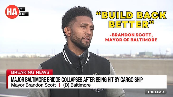 "We Will BUILD BACK BETTER" Baltimore Mayor Says