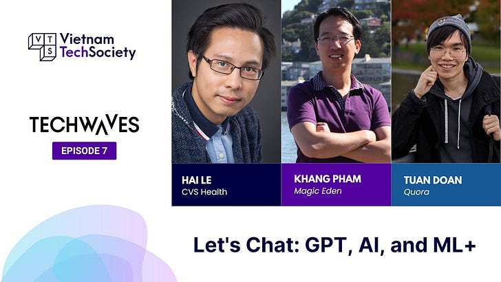 Techwave 7 - Let's Chat: GPT, AI, and ML+ is available on Youtube