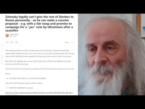 Zelensky legally can't give the rest of Donbas to Russia personally - so he can make a counter proposal - e.g. with a fair swap and promise to campaign for a "yes" vote by Ukrainians after a ceasefire