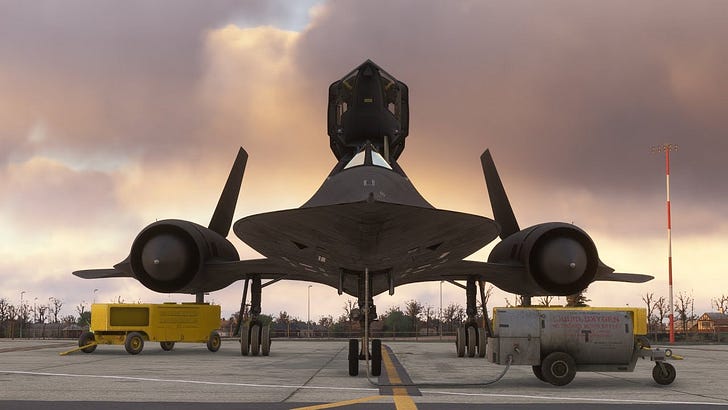 Live stream first look at the Lockheed SR-71 Blackbird BETA in Flight ...