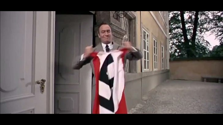 Ripping The Nazi Flag When It’s Easier To Leave It Up