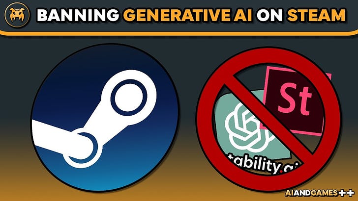 Steam's Block on Generative AI is Good for the Games Industry