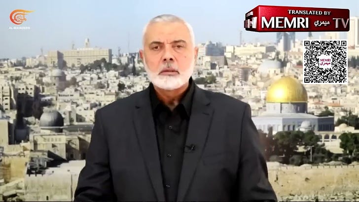 From green screens abroad, the leaders of Hamas demand Gazans stay put and sacrifice their 'women, children & elderly' for 'Palestine'
