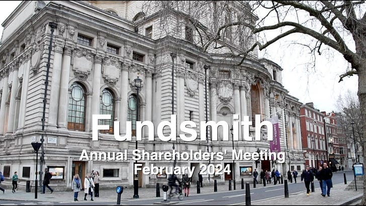Fundsmith Annual general meeting 2023