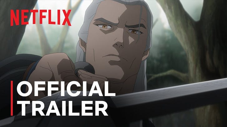 New Netflix Anime Trailers: The Witcher: Sirens of the Deep and Castlevania: Nocturne: Season 2