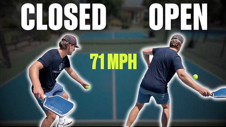 The Serve - Closed Stance or Open Stance?