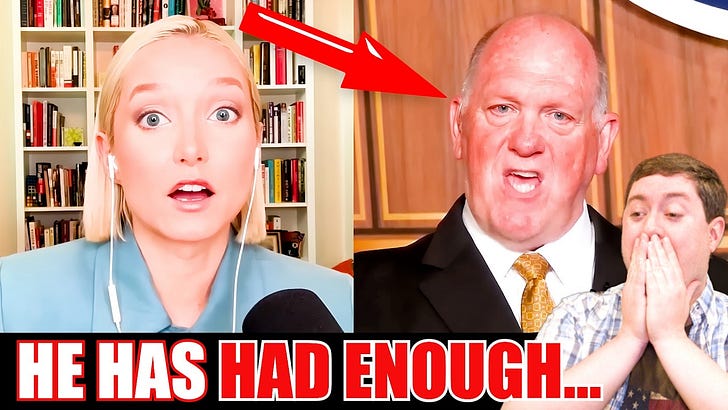 Tom Homan GOES NUCLEAR on Fake News Politico reporter for downplaying attacks on ICE agents