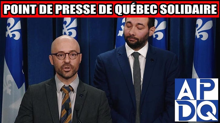 🌱 QS dénonce la dérive autoritaire de la CAQ en environnement