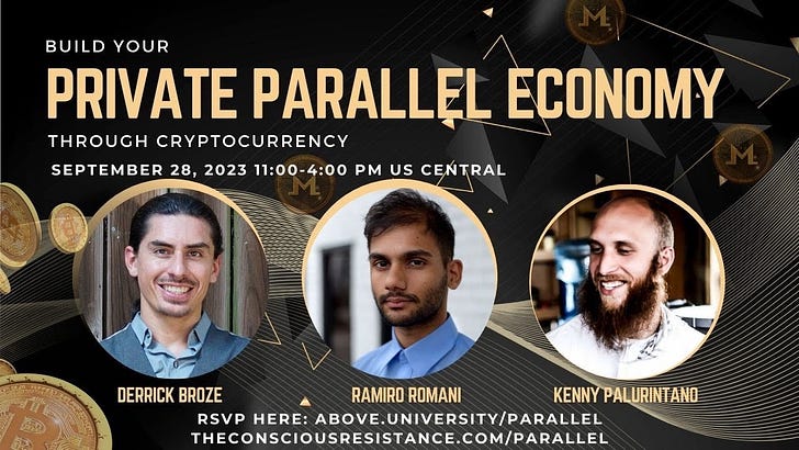 Build Your Private Parallel Economy Through Cryptocurrency 