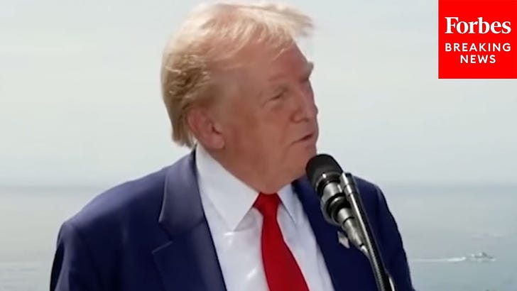 ONE VIDEO: Donald Trump & the Very Large Faucet on the U.S.-Canadian Border