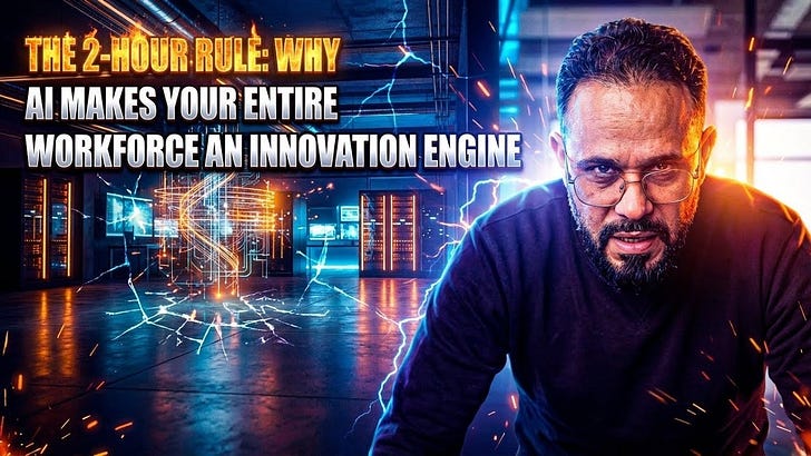 The 2-Hour Rule: Why AI Makes Your Entire Workforce an Innovation Engine