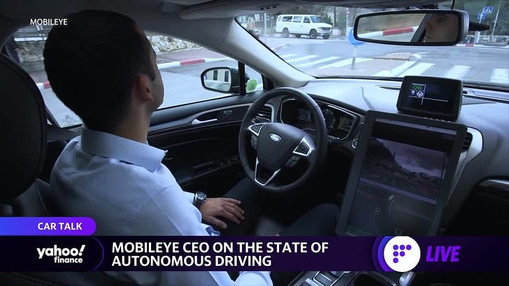 Intel Owned Mobileye Becomes First Company to Test Driverless Cars in NYC