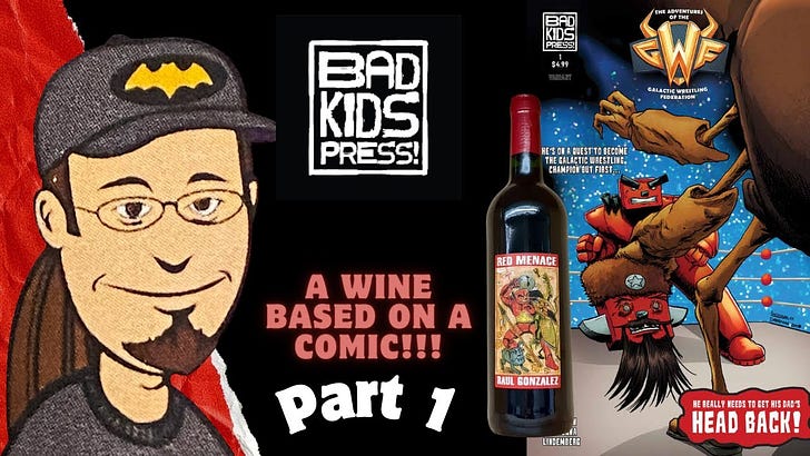 Bob Howard, Bad Kids Press, and Modern Myth Wine Project - A Tale of Two Industries, Part 1